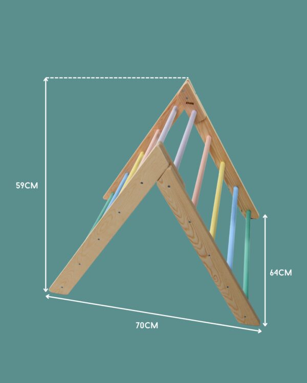Triángulo Pikler Montessori - Imagen 15