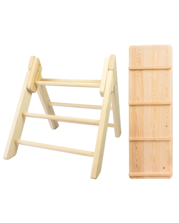 Pack Triángulo Pikler + Rampa Pikler Montessori - Imagen 3