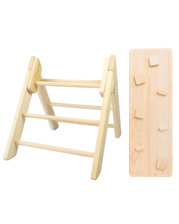 Pack Triángulo Pikler + Rampa Pikler Montessori - Imagen 4