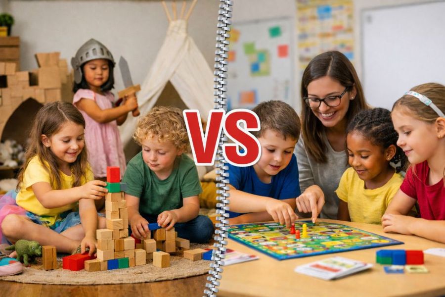 Juego libre VS juego dirigido