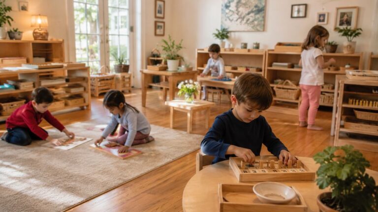 Diferencias entre educación tradicional y método Montessori