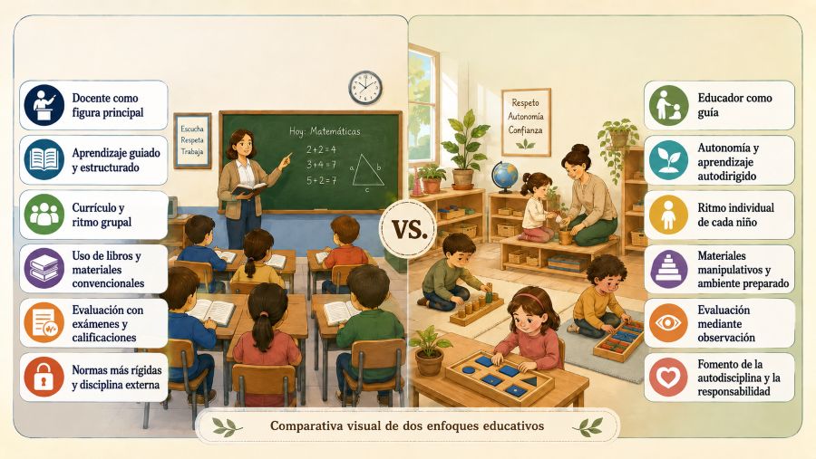 Enfoques y ritmos de aprendizaje